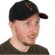 Fox Collection Baseball Cap Black / Orange